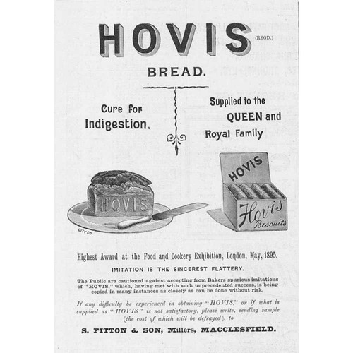 Hovis bread fitton - hovis, son