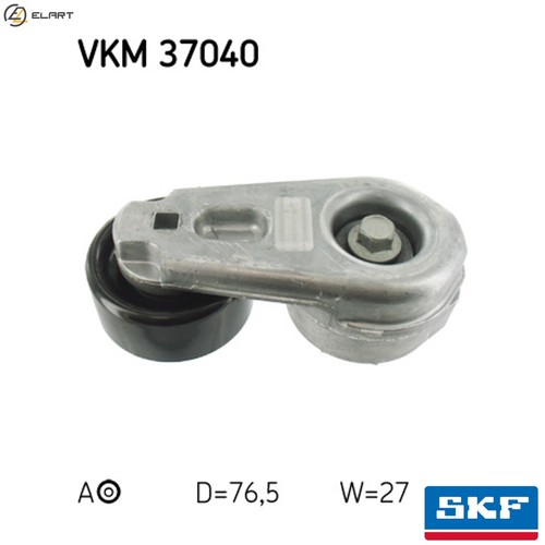 Belt tensioner vribbed - belt,