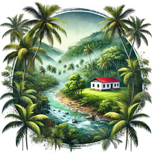 Wall sticker Puerto Rico wall