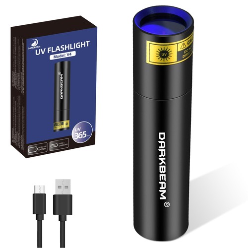 Darkbeam torch 365nm black - uv,