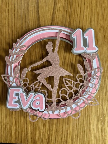 Ballerina cake topper - ballerina,