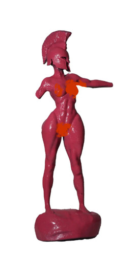 Greek spartan warrior - greek, woman