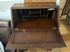 1950s Wooden Bureau Writing