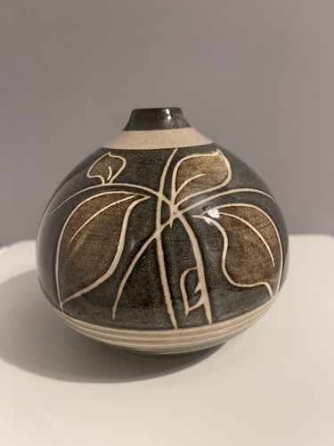 Vintage denby fresco vase - denby,