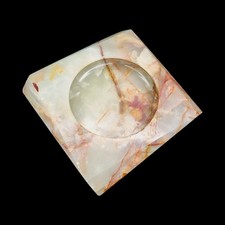 Vintage Onyx Marble Ashtray