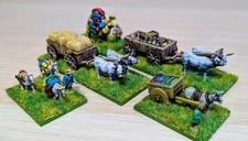 Hail Caesar Epic Battles: Baggage Train - well painted and based. 