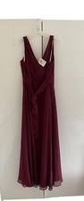 Wine colour bridesmaid prom - bridesmaid,