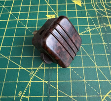 Bakelite Round Prong 3 Pin 2A  250V Vintage Electrical Plug - Mid 1930's