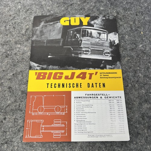 Vtg guy big j4t - guy, truck