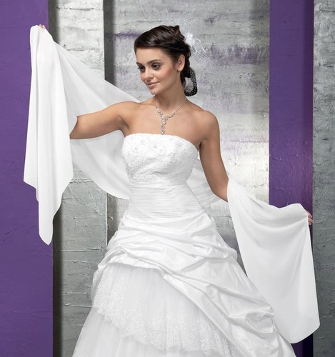 Soft chiffon bridal bridesmaid - soft,