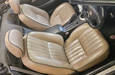 MGF MG TF Cream Leather Seats