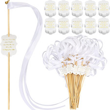 100 Sets Ribbon Wedding Wands