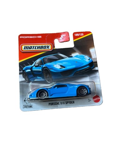 Matchbox cars porsche 918 - matchbox,
