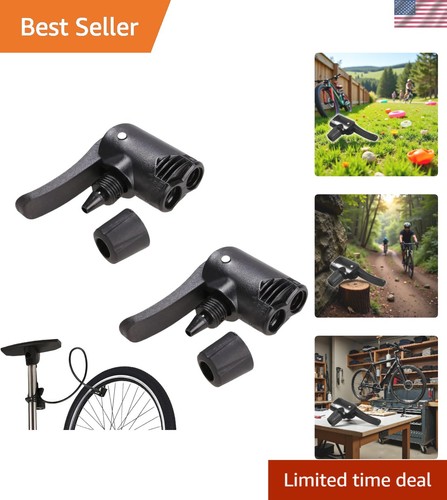 2pcs black bike pump - black,