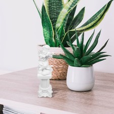  Decorative Ornaments Sculpture Greek Column Resin Statue Mini Roman