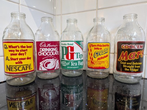 Vintage unigate milk pint - milk,