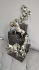 Rare Large Metal Horse Stallion Equestrian Garden Statue By Home & Garden UK Ltd