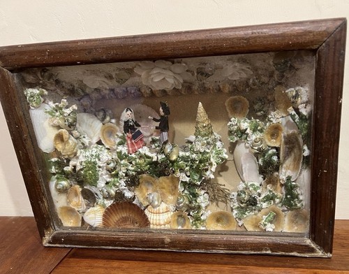 Antique vintage shell - , shell-art