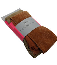 TU Kids Opaque Tights 2 Pack -