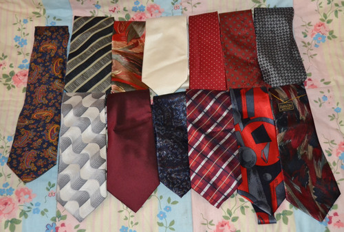 Lot silk polyester - of, x