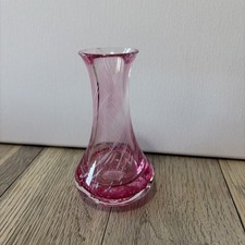 Vintage Caithness Pink Swirl