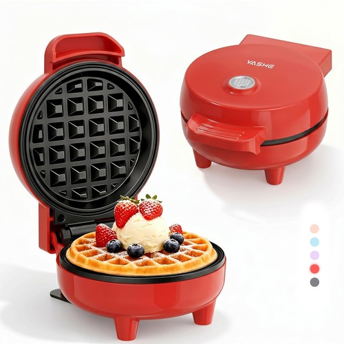 Yashe mini waffle maker - yashe, 550w