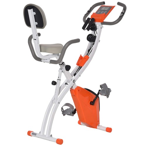 Upright exercise bike - 2-in-1,