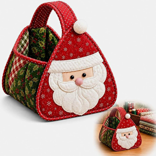 Diy santa appliqué - diy,