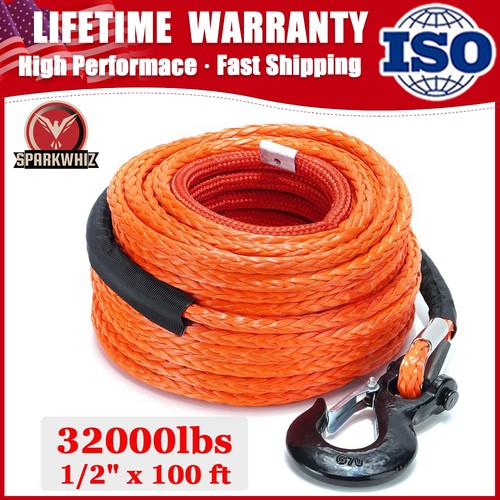 Synthetic winch rope - synthetic,