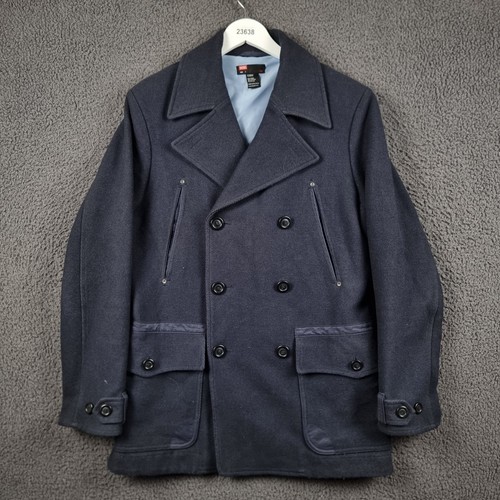 Vintage diesel pea coat mens - vintage, l