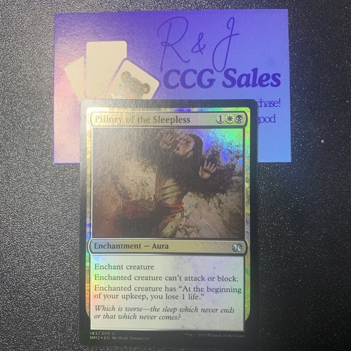 Mtg foil pillory of the - of,