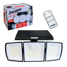 Energizer Motion Activated Solar LED Security Light With Adjustable Lamp Heads