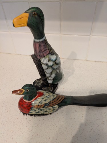 Vintage shoe ducks - ducks, brush