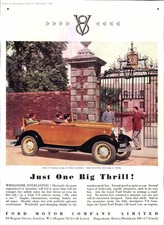 Original 1932 Advert FORD V-8