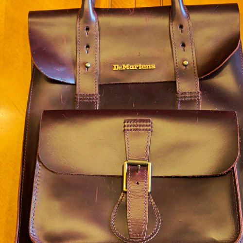 Martens brown leather - dr.,