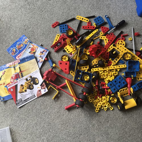 Job lot plastic meccano - job,