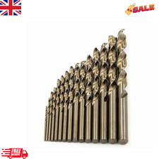 15PCS Cobalt HSS Drill Bit Set