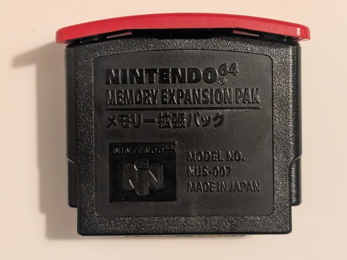 Genuine nintendo n64 memory - genuine, 64