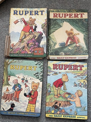 Rupert annuals bundle - bundle, x4