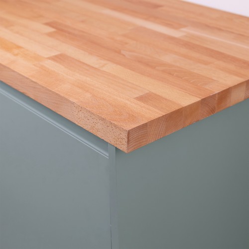 Solid beech wood worktops - solid,