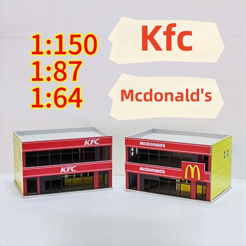 150 diorama fast food - diorama,