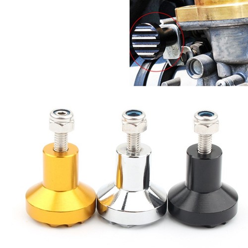 Chrome carburetor choke - choke, knob