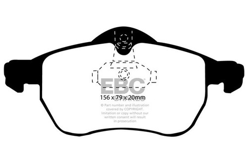 Ebc yellowstuff front brake - yellowstuff,