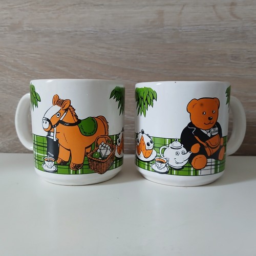 Vintage ringtons tea mug - vintage, pair