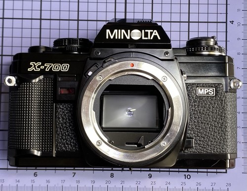Minolta 700 restored - x-700, new