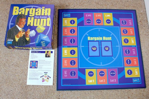 Bargin hunt the game board - bargin,