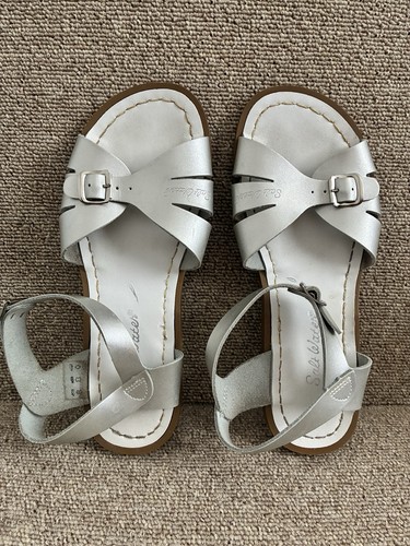 Salt water silver - water, leather