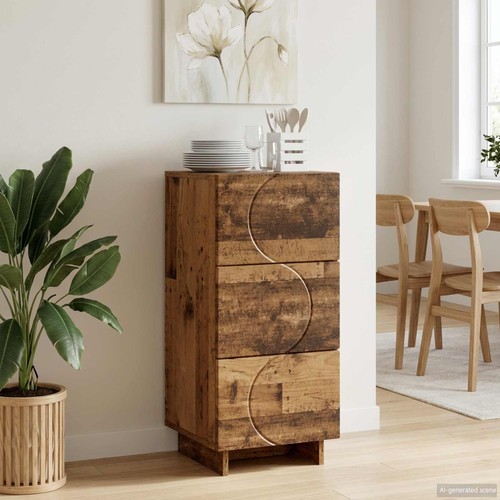 Sideboard old wood - wood, 34.5