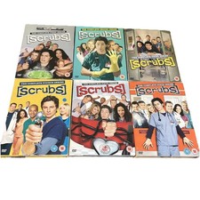 Scrubs DVD- Series 1-6 Complete Box Sets In Great Condition Zach Braff