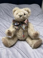 Vintage Clemens Gilbert Bear. 100% Mohair. Fully Jointed With A Growler & Tags